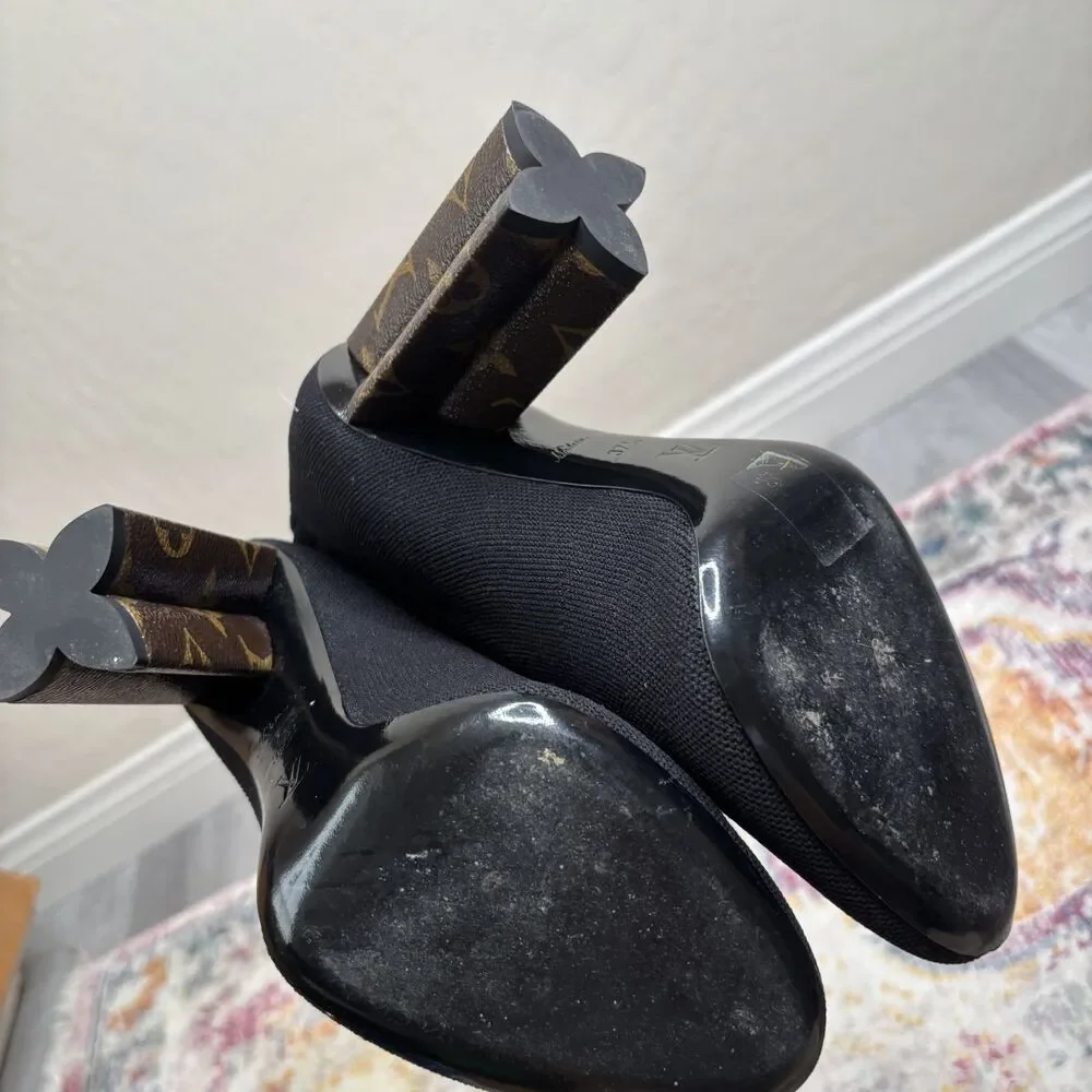 Louis Vuitton Silhouette Ankle Boots
